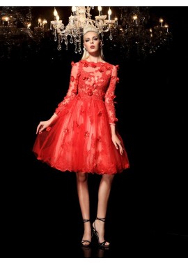 Mkleid Short Homecoming Prom Evening Dress T801524710622