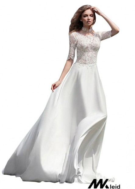 Mkleid Beach Wedding Dresses T801525332647